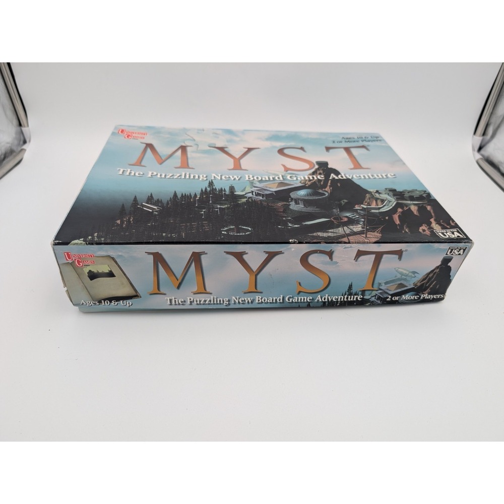 Myst Board Game 1998 University Games The Puzzling New Adventure‎ Complete: NEW